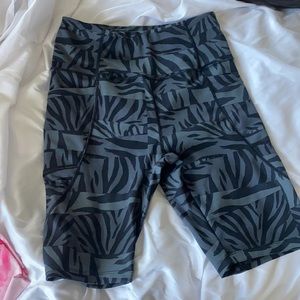Large biker shorts